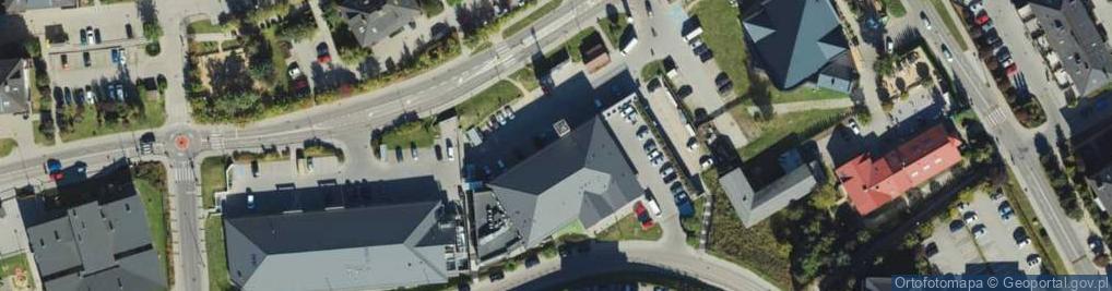 Zdjęcie satelitarne Nieborowska ul.
