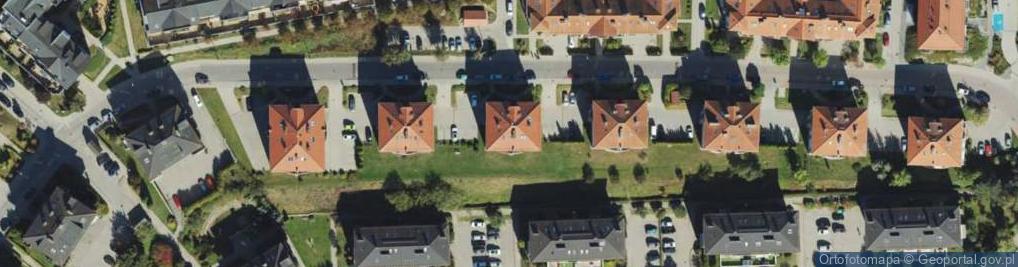Zdjęcie satelitarne Nieborowska ul.