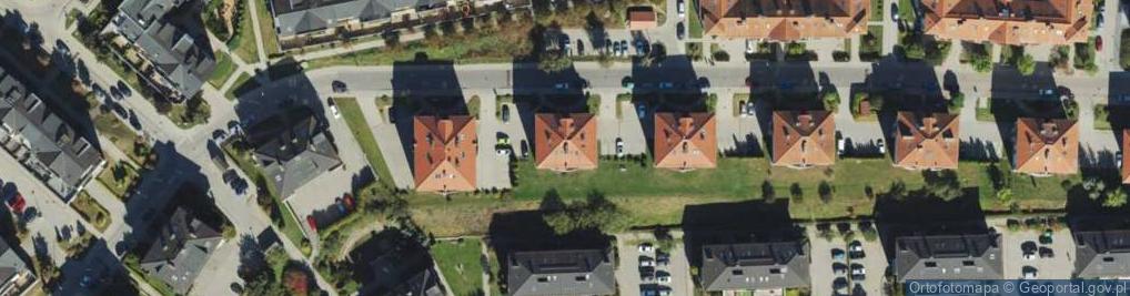 Zdjęcie satelitarne Nieborowska ul.