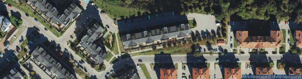 Zdjęcie satelitarne Nieborowska ul.