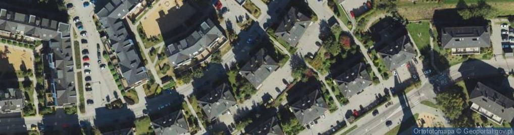 Zdjęcie satelitarne Nieborowska ul.