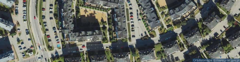Zdjęcie satelitarne Nieborowska ul.
