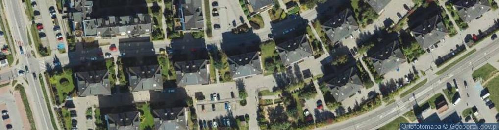 Zdjęcie satelitarne Nieborowska ul.