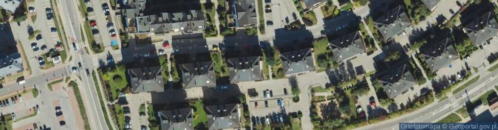 Zdjęcie satelitarne Nieborowska ul.