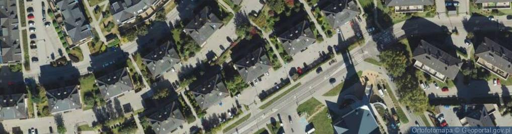 Zdjęcie satelitarne Nieborowska ul.