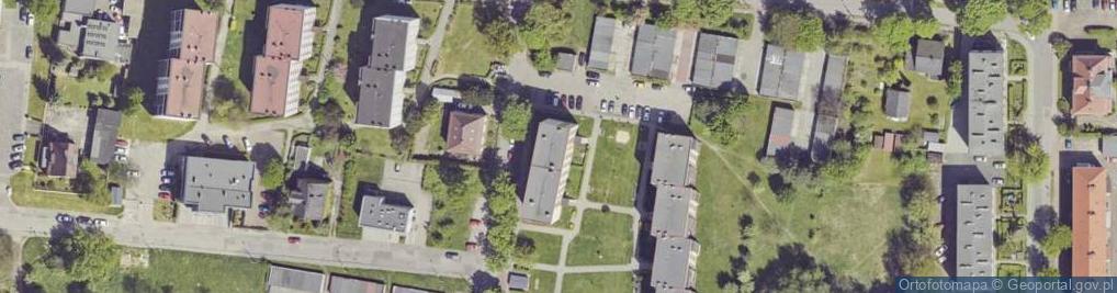 Zdjęcie satelitarne Niedurnego Piotra ul.