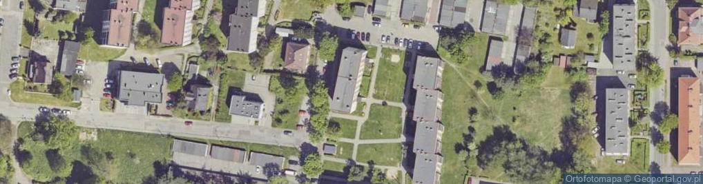 Zdjęcie satelitarne Niedurnego Piotra ul.