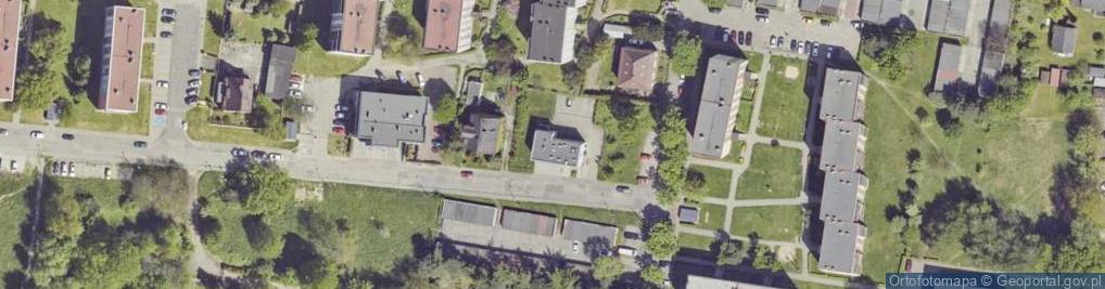 Zdjęcie satelitarne Niedurnego Piotra ul.