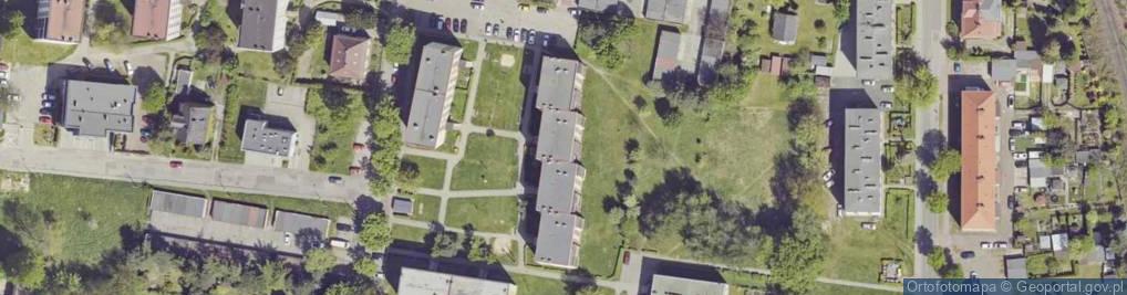 Zdjęcie satelitarne Niedurnego Piotra ul.