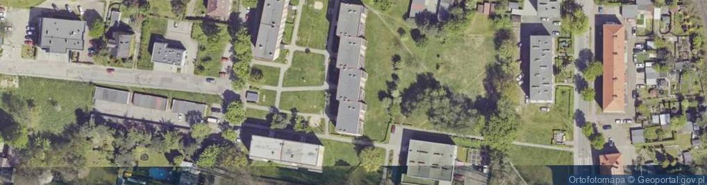 Zdjęcie satelitarne Niedurnego Piotra ul.