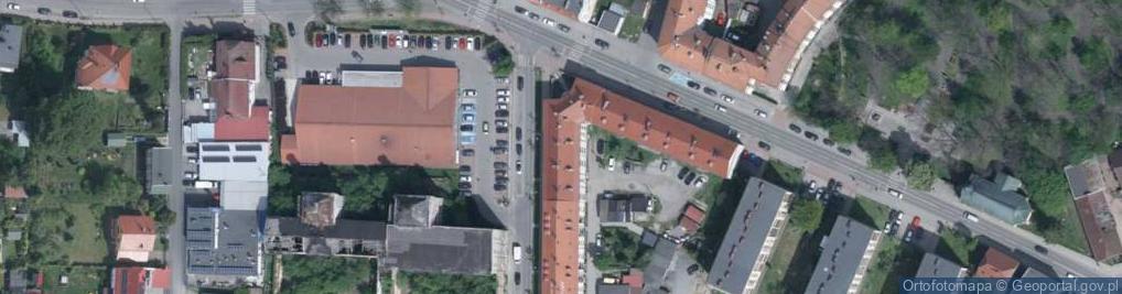 Zdjęcie satelitarne Niepodległości ul.