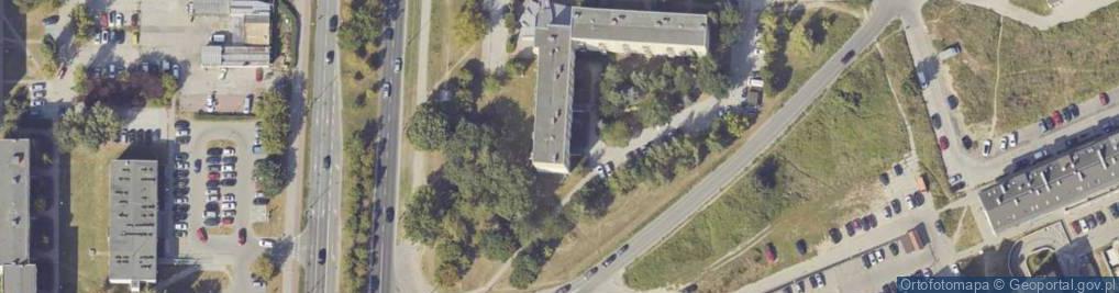 Zdjęcie satelitarne Niepodległości ul.