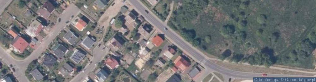 Zdjęcie satelitarne Niechorska ul.