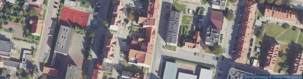 Zdjęcie satelitarne Niepodległości ul.