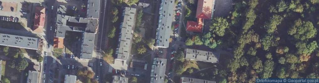 Zdjęcie satelitarne Niepodległości ul.