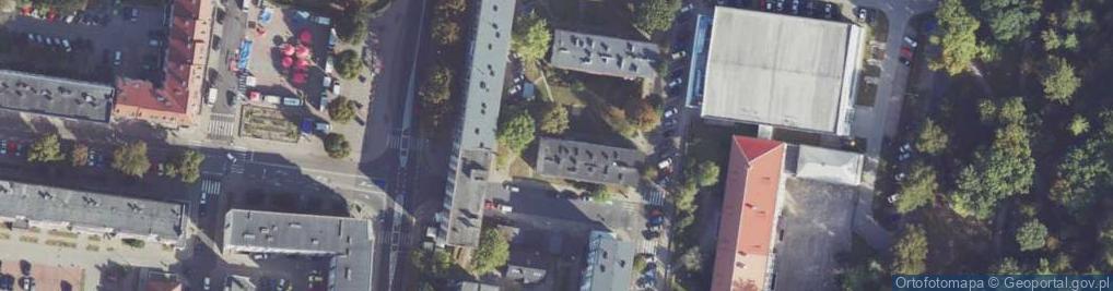 Zdjęcie satelitarne Niepodległości ul.