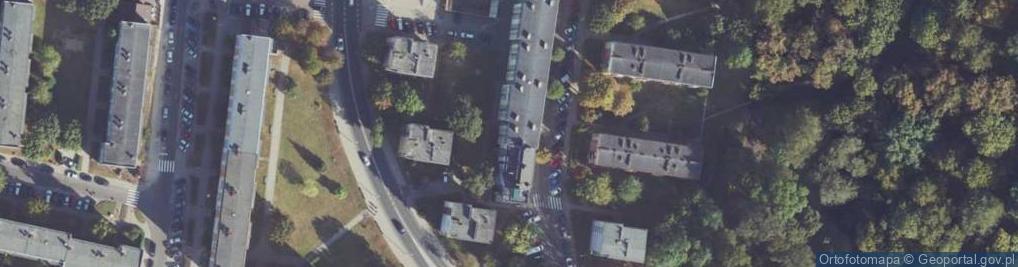 Zdjęcie satelitarne Niepodległości ul.