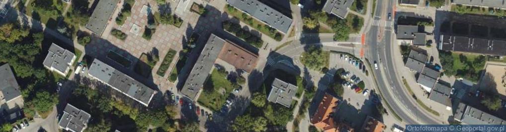 Zdjęcie satelitarne Niepodległości ul.