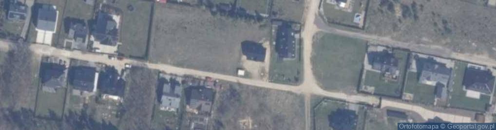 Zdjęcie satelitarne Niebieska ul.
