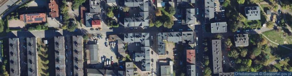 Zdjęcie satelitarne Niedurnego Piotra ul.