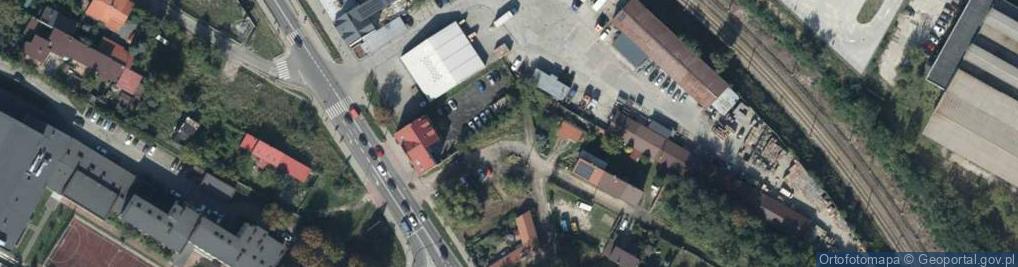 Zdjęcie satelitarne Niewachlowska ul.