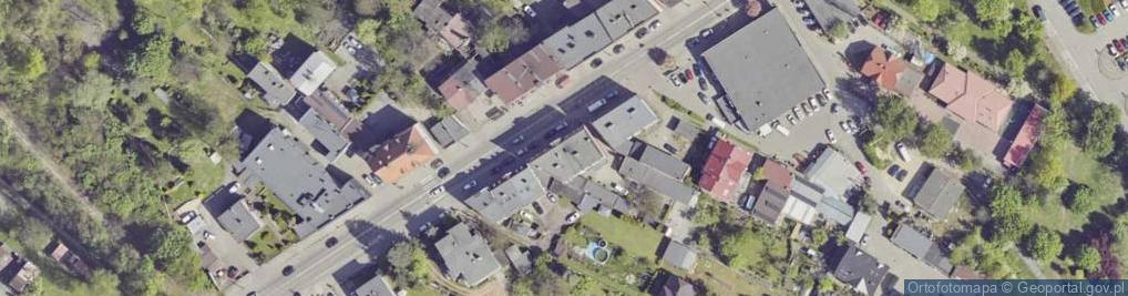 Zdjęcie satelitarne Niepodległości ul.