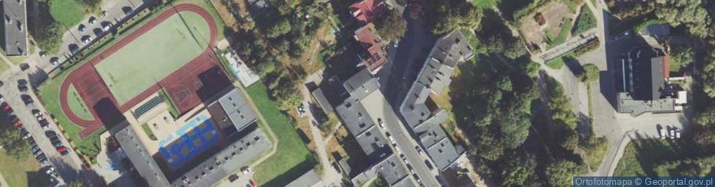 Zdjęcie satelitarne Niepodległości ul.