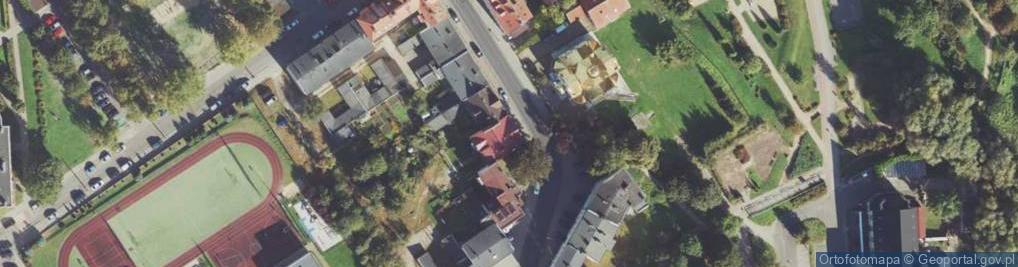 Zdjęcie satelitarne Niepodległości ul.