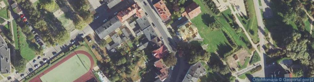 Zdjęcie satelitarne Niepodległości ul.