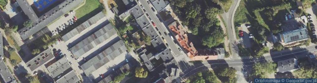Zdjęcie satelitarne Niepodległości ul.