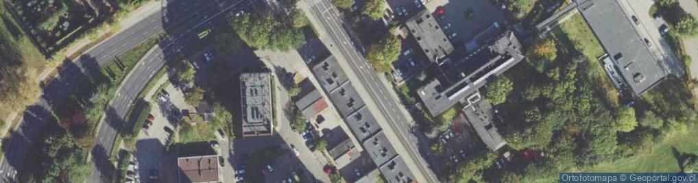 Zdjęcie satelitarne Niepodległości ul.