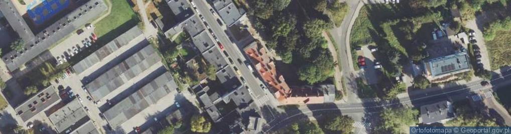 Zdjęcie satelitarne Niepodległości ul.