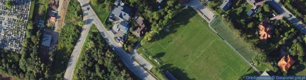 Zdjęcie satelitarne Niebieska ul.