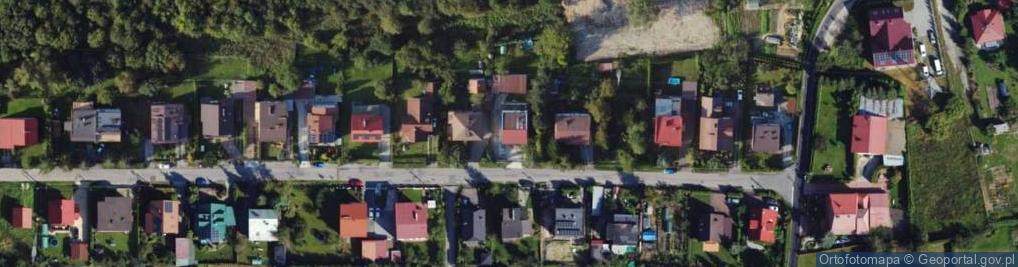 Zdjęcie satelitarne Niedźwiedziny ul.