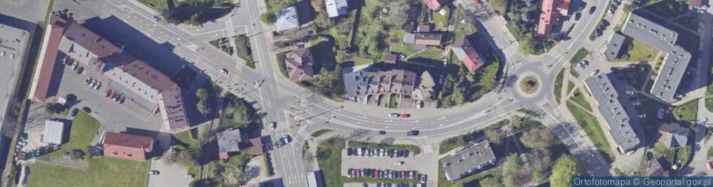 Zdjęcie satelitarne Niepodległości ul.