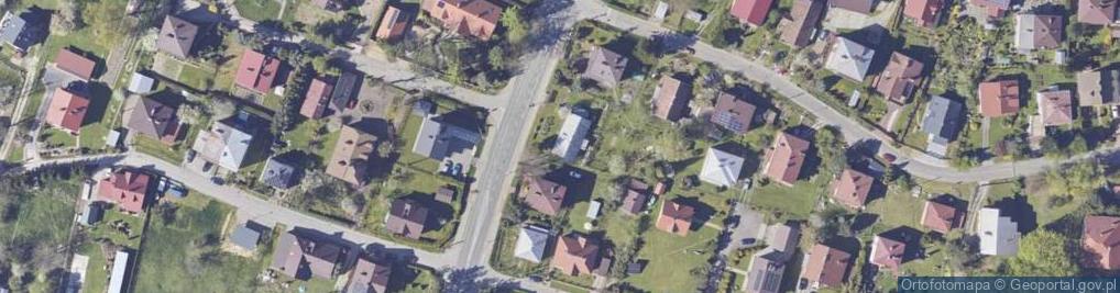 Zdjęcie satelitarne Niepodległości ul.