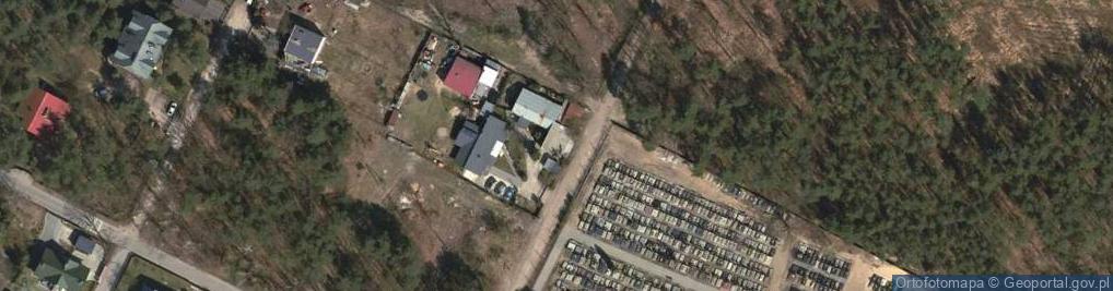 Zdjęcie satelitarne Niecała ul.