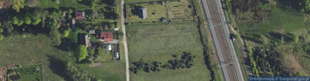 Zdjęcie satelitarne Nierada ul.