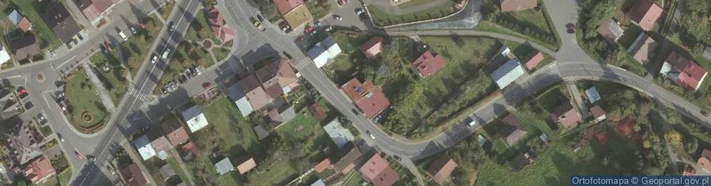 Zdjęcie satelitarne Niebylec ul.