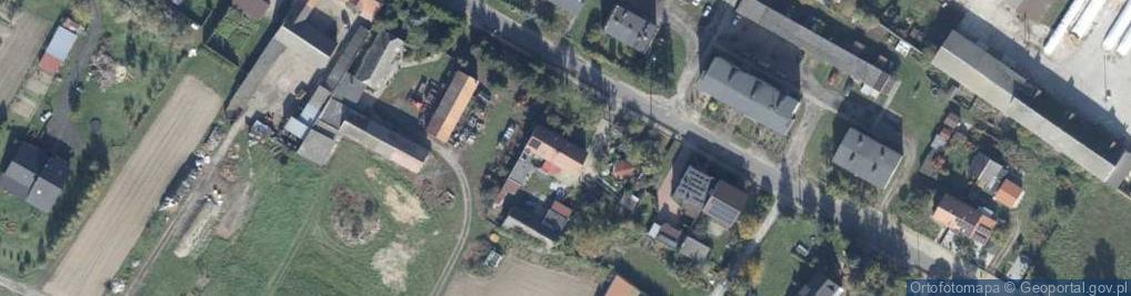Zdjęcie satelitarne Niechłód ul.