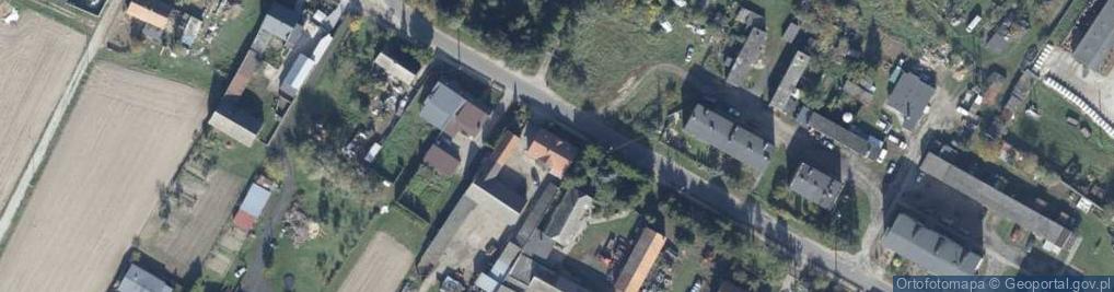 Zdjęcie satelitarne Niechłód ul.