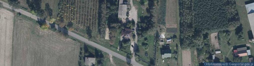 Zdjęcie satelitarne Niedźwiada-Kolonia ul.