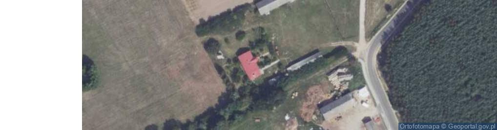 Zdjęcie satelitarne Nieradowo ul.