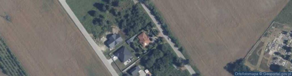 Zdjęcie satelitarne Niesułków ul.