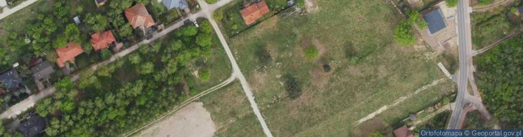 Zdjęcie satelitarne Niebieska ul.