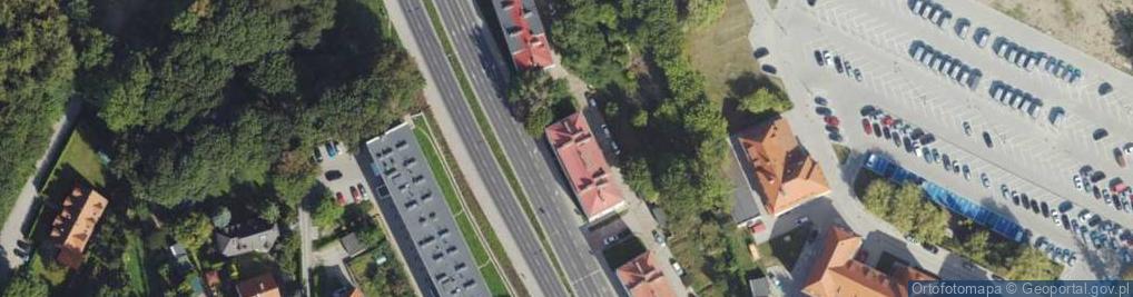 Zdjęcie satelitarne Niepodległości ul.
