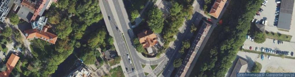 Zdjęcie satelitarne Niepodległości ul.