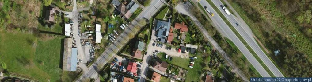 Zdjęcie satelitarne Niedźwiedzia ul.