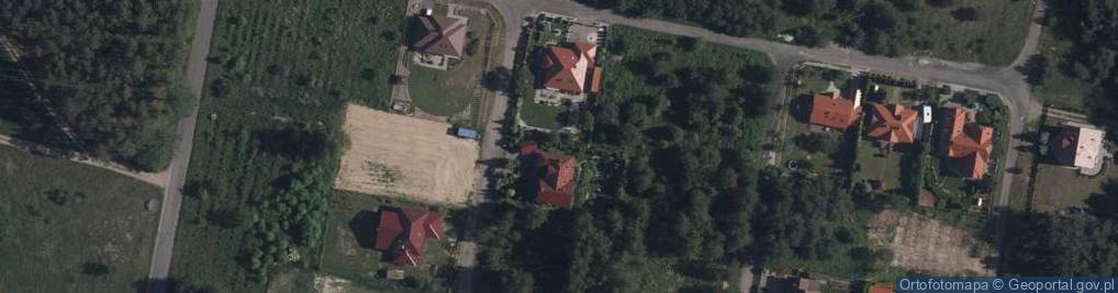 Zdjęcie satelitarne Niebieska ul.