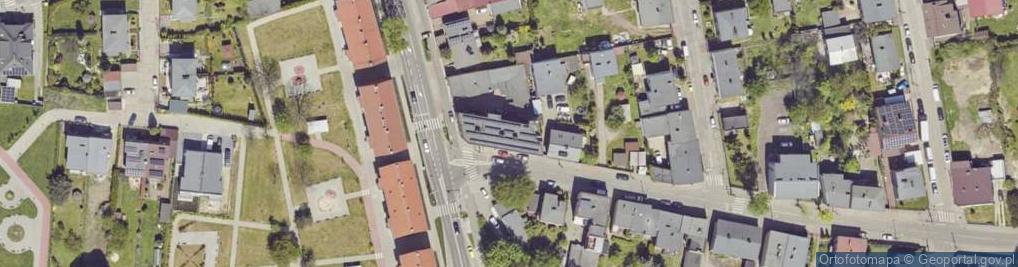 Zdjęcie satelitarne Nieznanego Żołnierza ul.